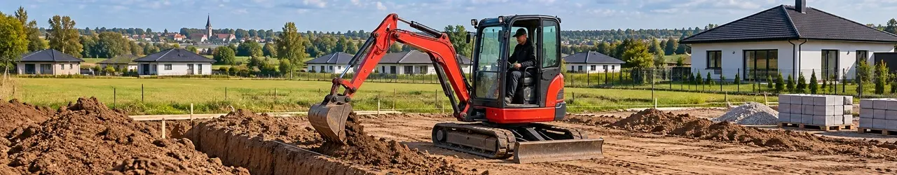 Usługi minikoparką Pruszcz Gdański – Wykopy i Roboty ziemne