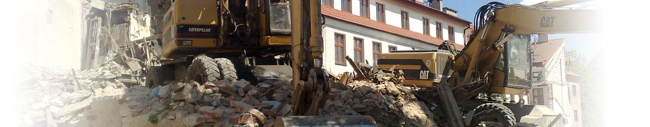 Rozbiórki budynków Płock