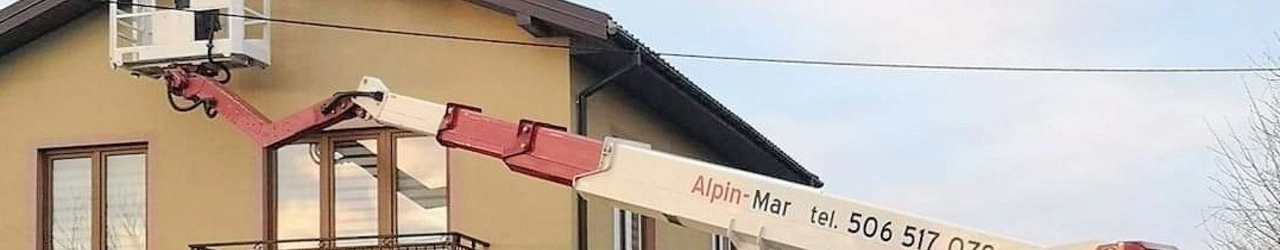 Usługi podnośnikiem koszowym Pruszków