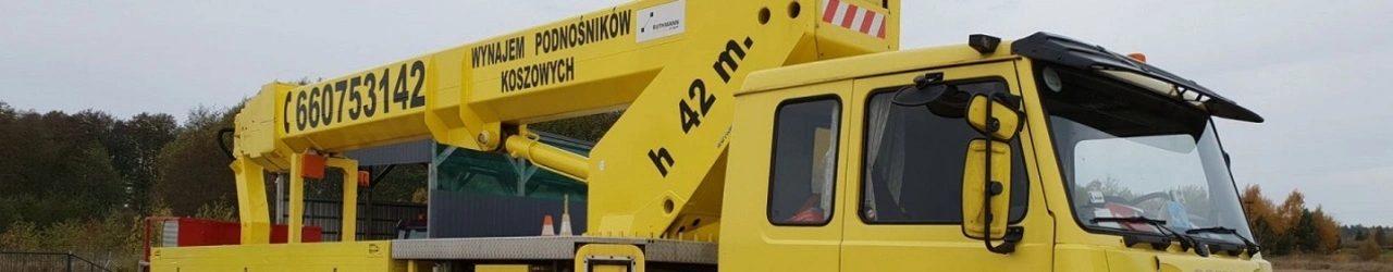 Podnośniki koszowe Starogard Gdański - Wynajem, prace na wysokości