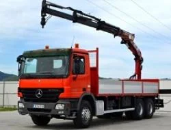 Usługi HDS Grójec – transport HDS, dźwig HDS, załadunek