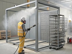 Malowanie proszkowe Białystok – aluminium, stal, lakiernia proszkowa
