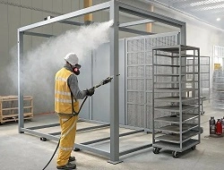 Malowanie proszkowe Białystok – aluminium, stal, lakiernia proszkowa