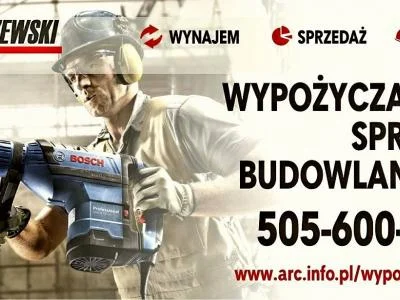 Wypożyczalnia sprzętu budowlanego Grójec